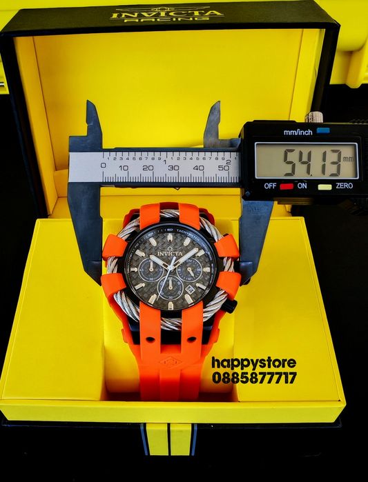 INVICTA Shock Orange 54 mm, Инвикта нов ръчен часовник