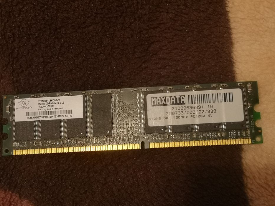 Memorie DDR 400Mhz 512MB PC3200 NV