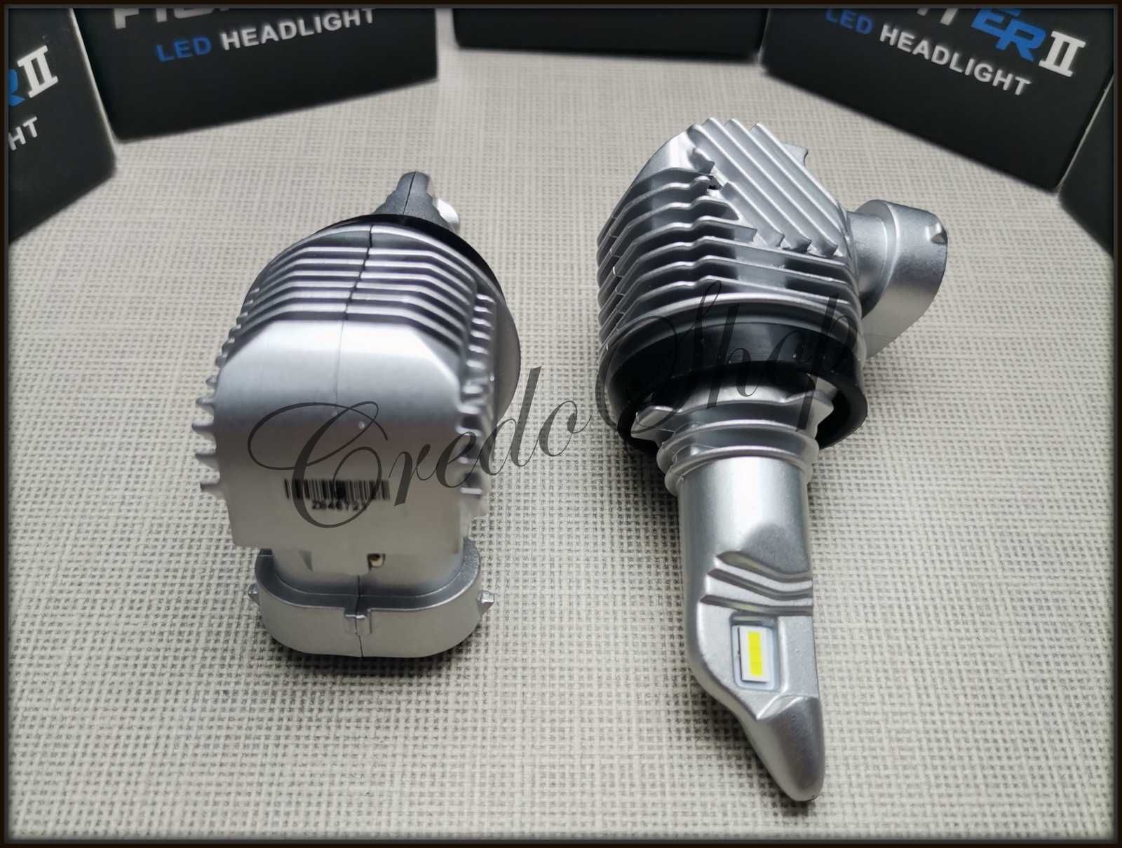 Ново!CAG LED крушки H8/H11/H9/H16(JP) Fighter II 20W 4800Lm Aluminium