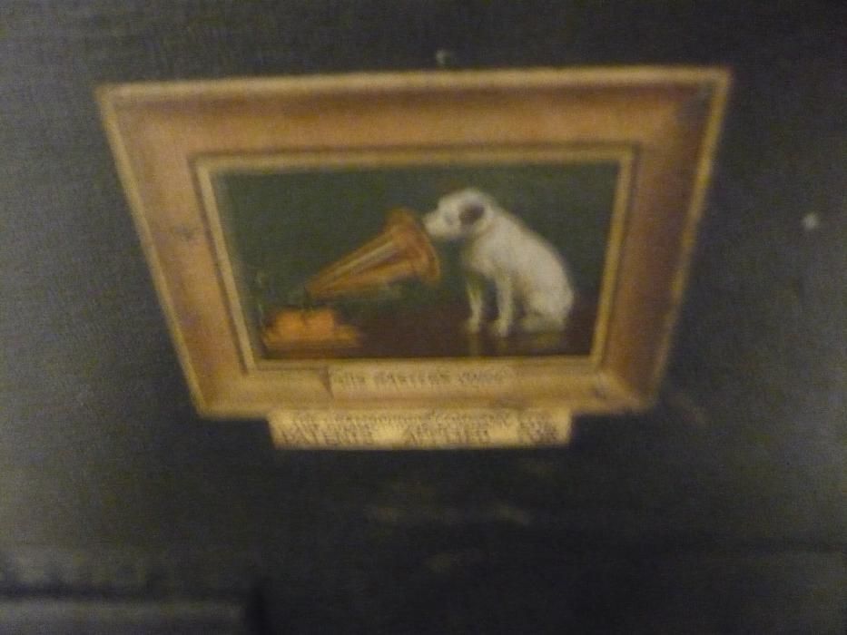 Patefon Gramofon His Masters Voice model 101 an 1918 Anglia