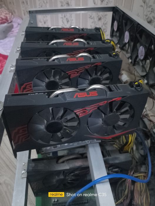 Майнинг ферма RX570