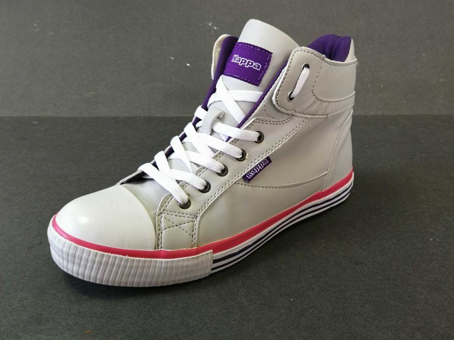 Ghete dama copii  Tenisi captusiti  PIELE  39 40 KAPPA converse Ca NOI