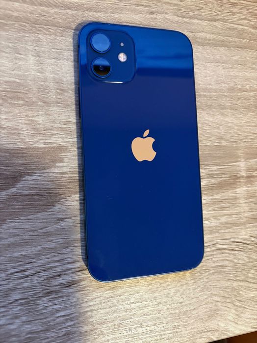iPhone 12 - 64 GB - Blue + Lightning to Headphone adapter (original)
