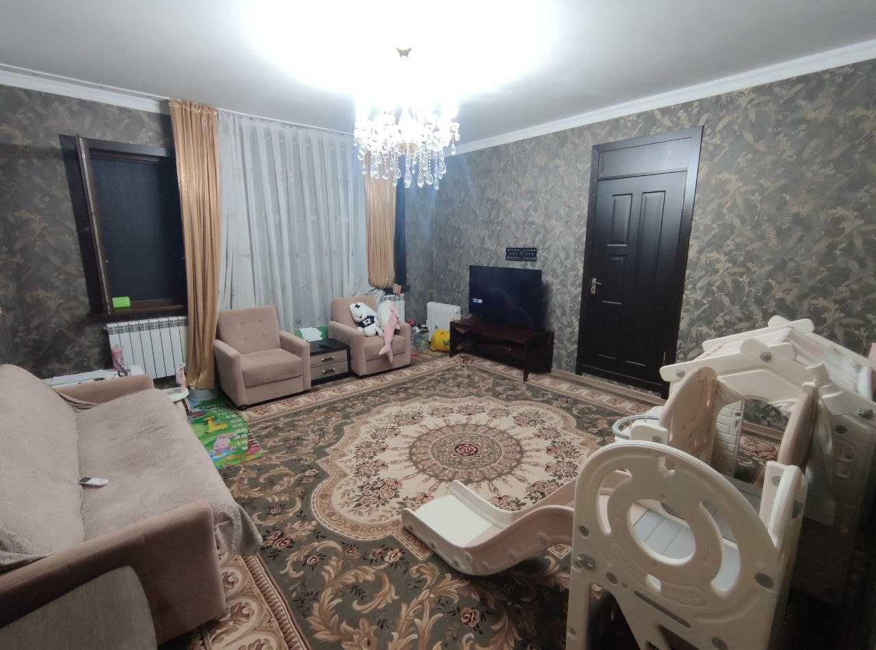 Карасу-4, 3в4/3/9 с мебелью 93 кв.м. хорошее состояние. ИПОТЕКА=