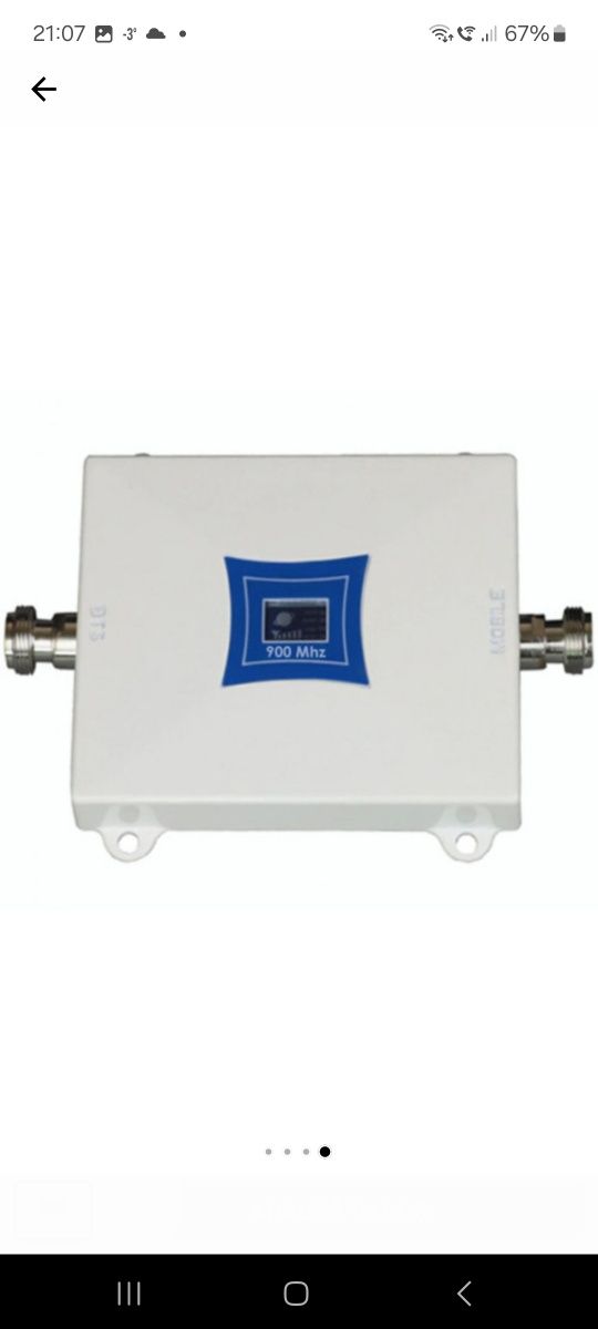 NOU !!! Amplificator semnal GSM 4G 900 MHz, iUni KW17W-GSM, Digital