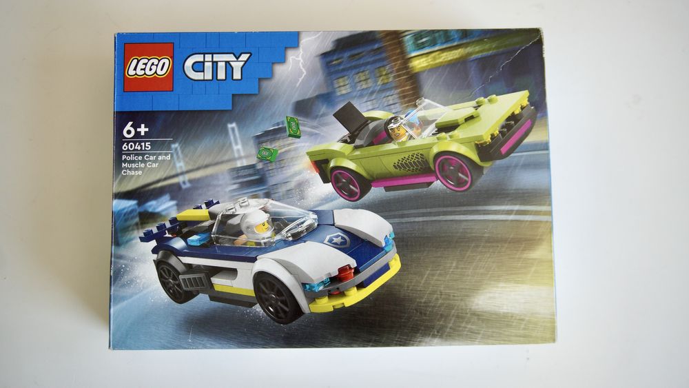 LEGO CITY Преследване с полицейска кола 60415