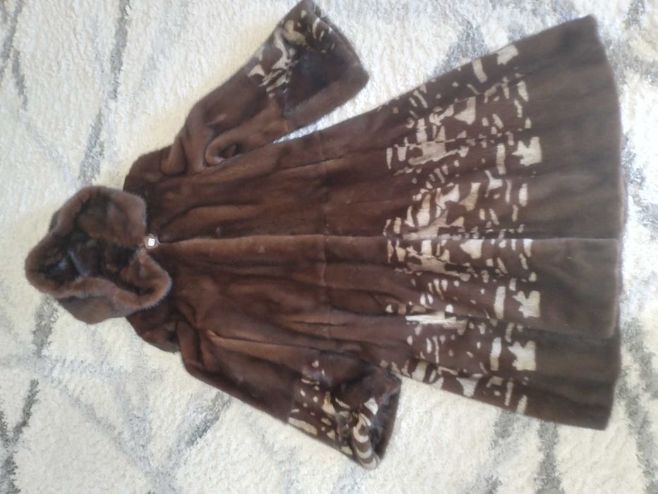 Шуба норковая б/у