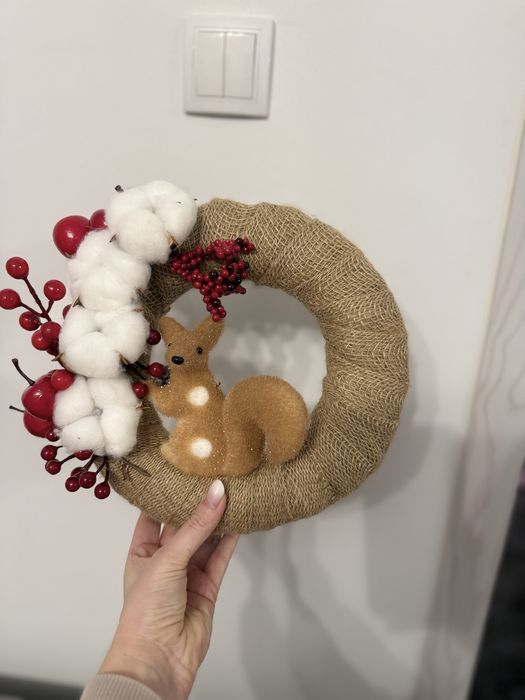 Coronita decorativa de Craciun Handmade