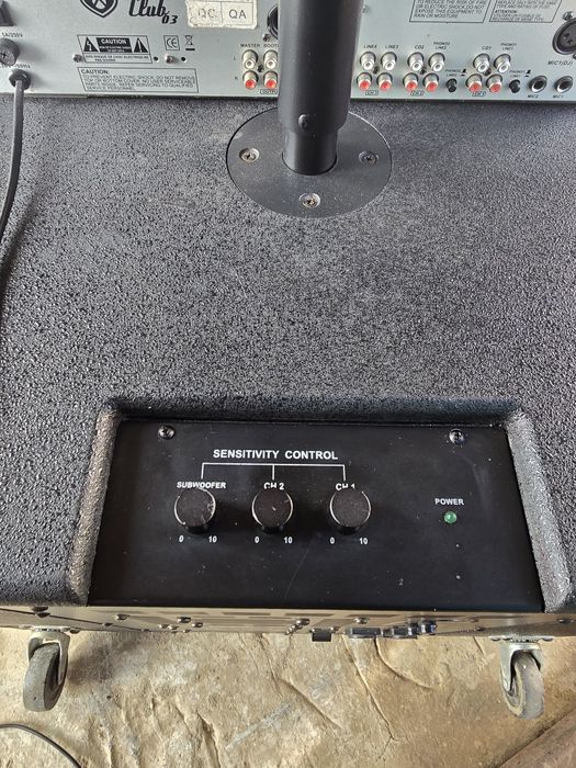 Sistem activ 2.1 Kool Sound ZR-500 + Mixer
