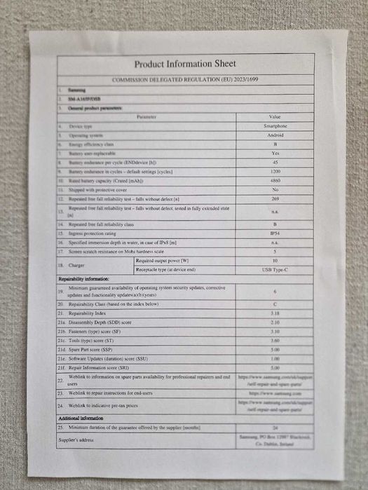 Изгодно - Samsung Galaxy A16 4G, чисто нов с 24 м. с гаранция към А1.