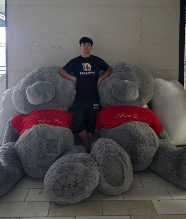 Katta Teddy Ayiqlar POTOM arzon narxlarda siz uchun naxlarni tushrdik!