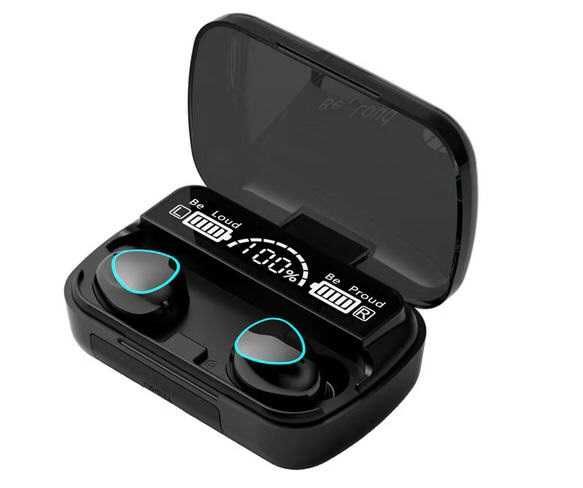 Безжични слушалки M10, TWS, Bluetooth 5.1, кейс 2000mAh батерия
