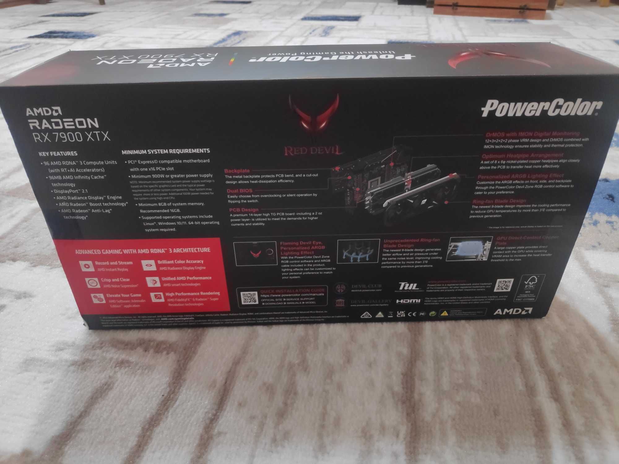 PowerColor AMD Radeon RX 7900 XTX Red Devil