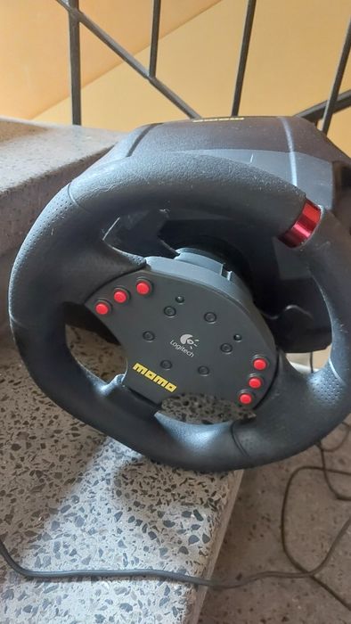 Волан с педали Logitech momo force feedback