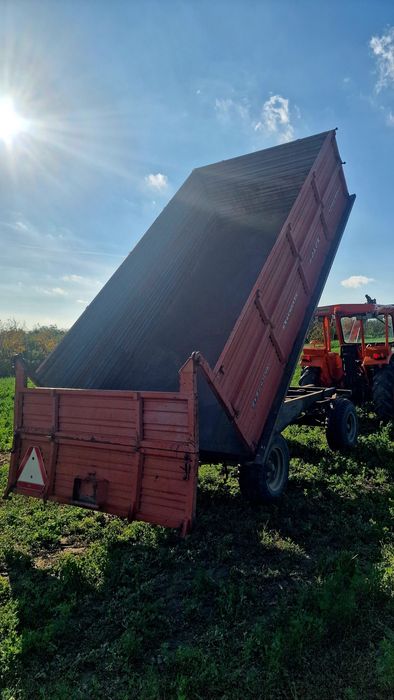 Remorca basculabila 3 părți