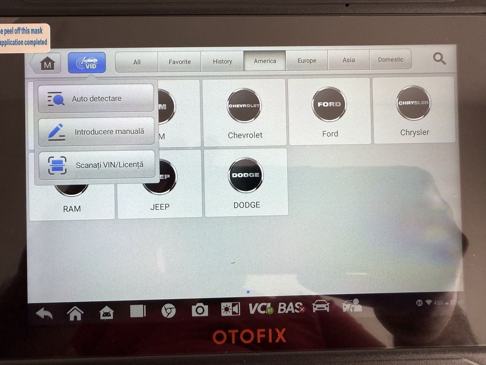 Tester/Diagnoza Autel-Otofix D1-Lite 2 ani update, CANFD&DOIP Original