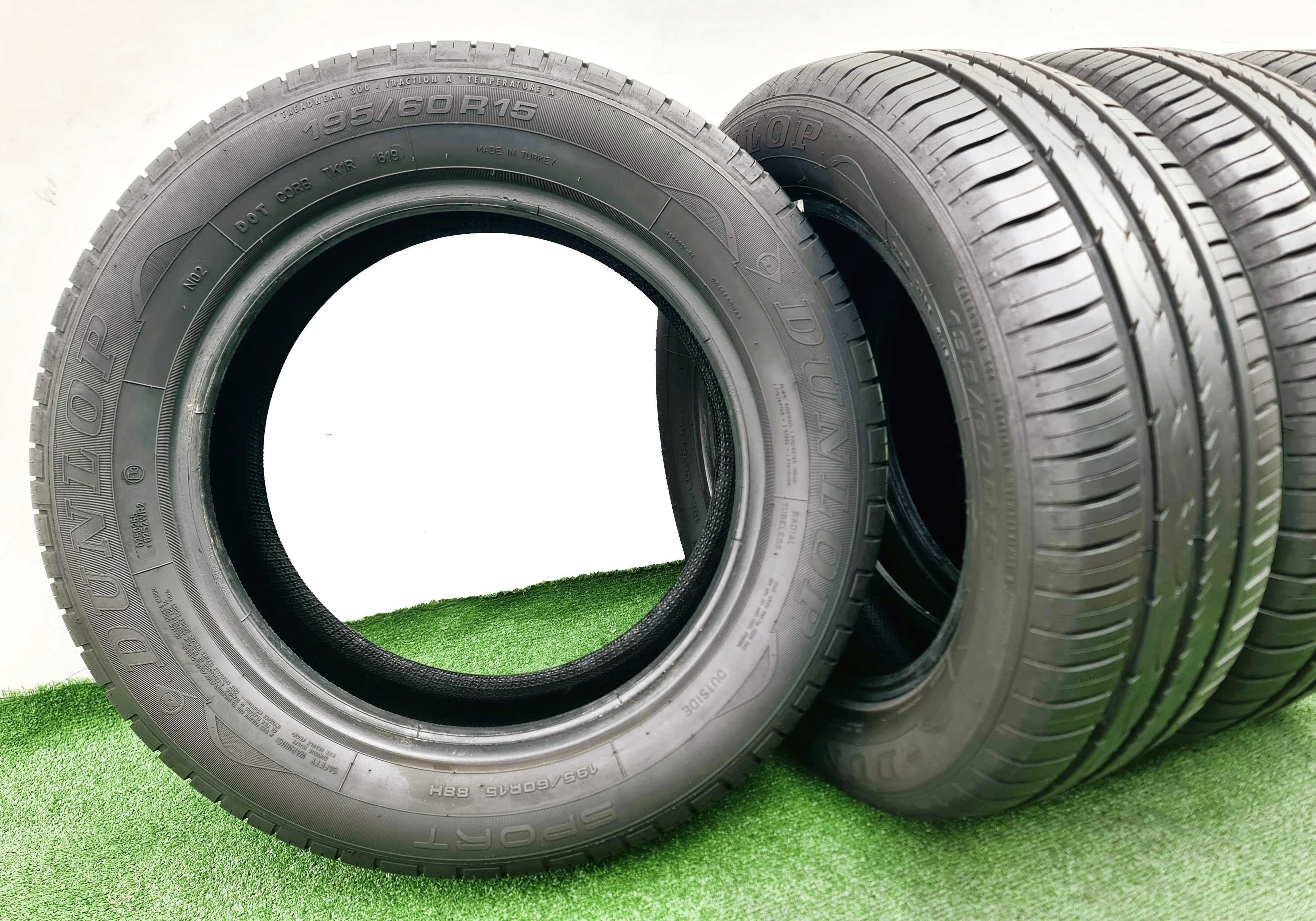 4бр. 195/60/15 DUNLOP Sport - летни