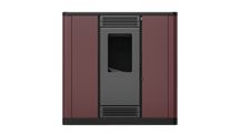 Soba pe peleti Thermfort de 10 kW cu doua ventilatoare