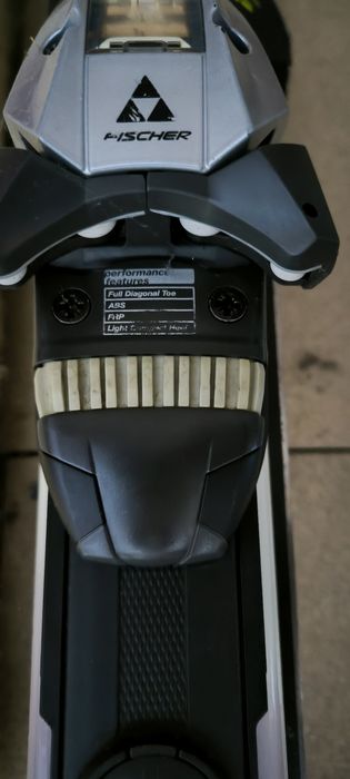 Ski Fisher Progresso dual și bețe Head