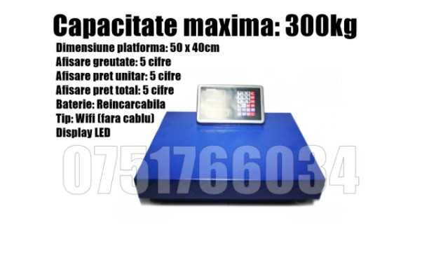 Cantar Platforma Electronic  Wifi 300kg + LIVRAREA GRATUITA