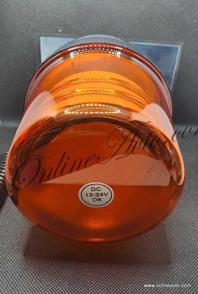 Мощна Аварийна сигнална лампа 72W 72LED за таван пътна помощ (въртящ)