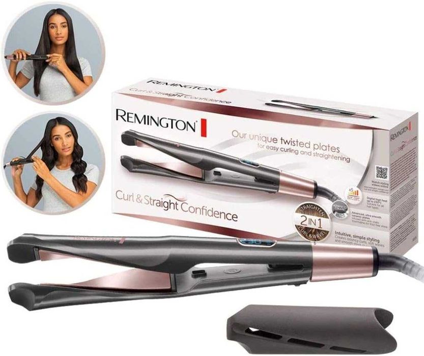 Placă de par 2in1 îndreptat și ondulat Remington 230°C Sigilat !