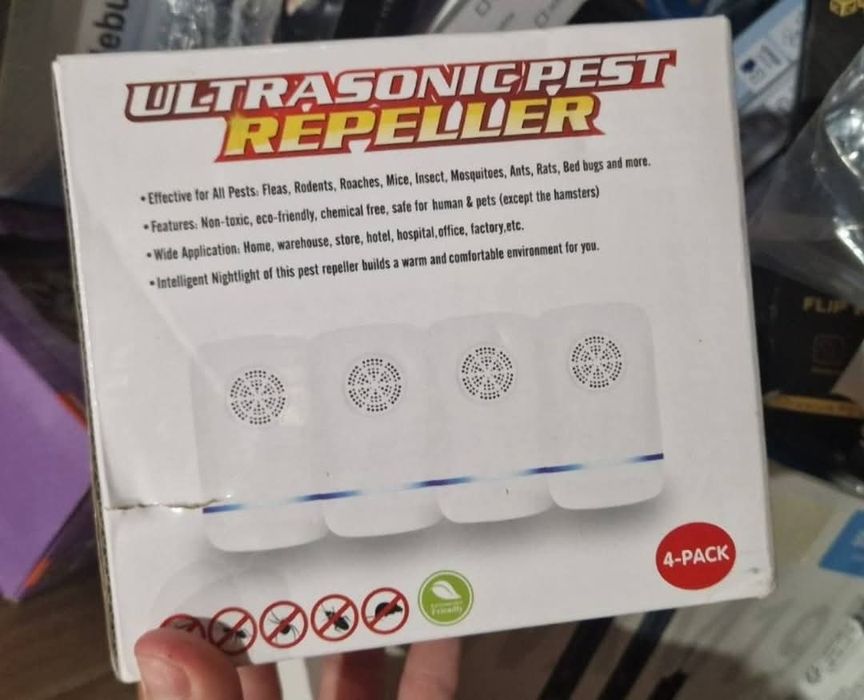ултразвуков уред против вредители (Ultrasonic Pest Repeller), 4 броя