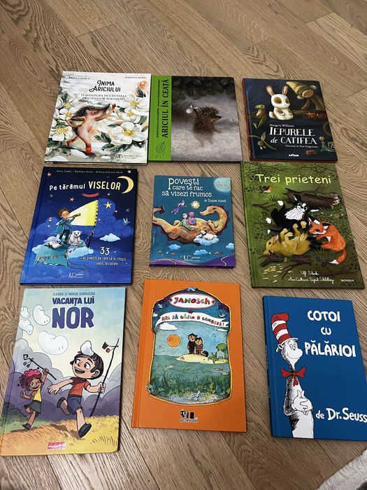 Carti pentru copii (Vacanta lui Nor, Iepurele de catifea, etc)