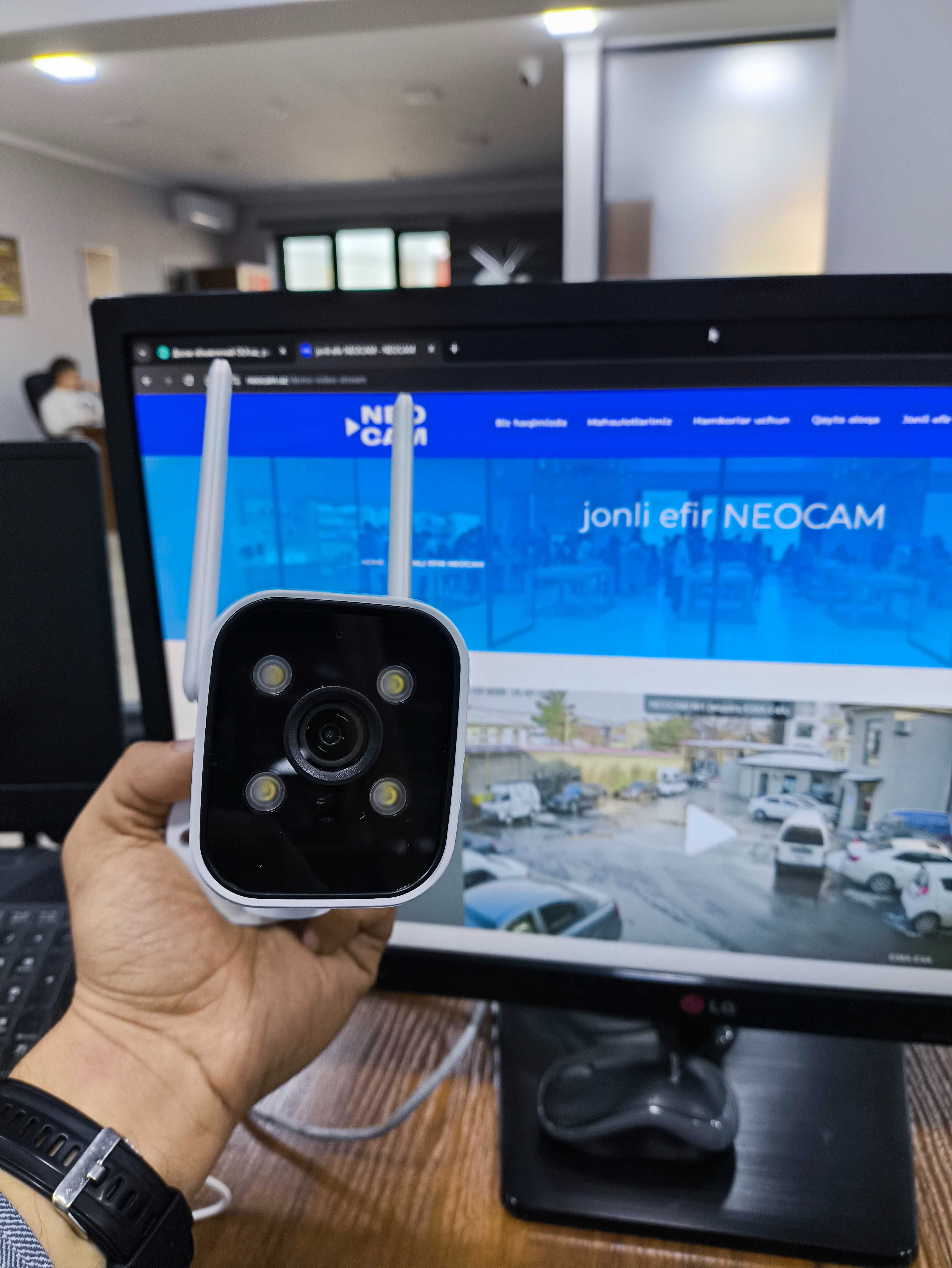 Wi-Fi поворотная камера видеонаблюдения NEO-WSW653-W3A