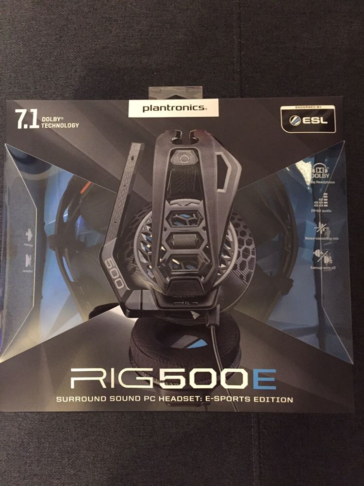 Casti Gaming Plantronics Rig 500E 7.1 ESL Edition USB