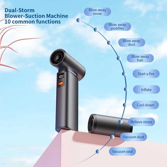 Мощный Многофункциональный Пылесос и Воздуходув. Есть доставка