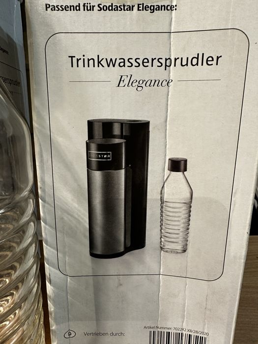 2 броя Стъклени бутилки Soda star