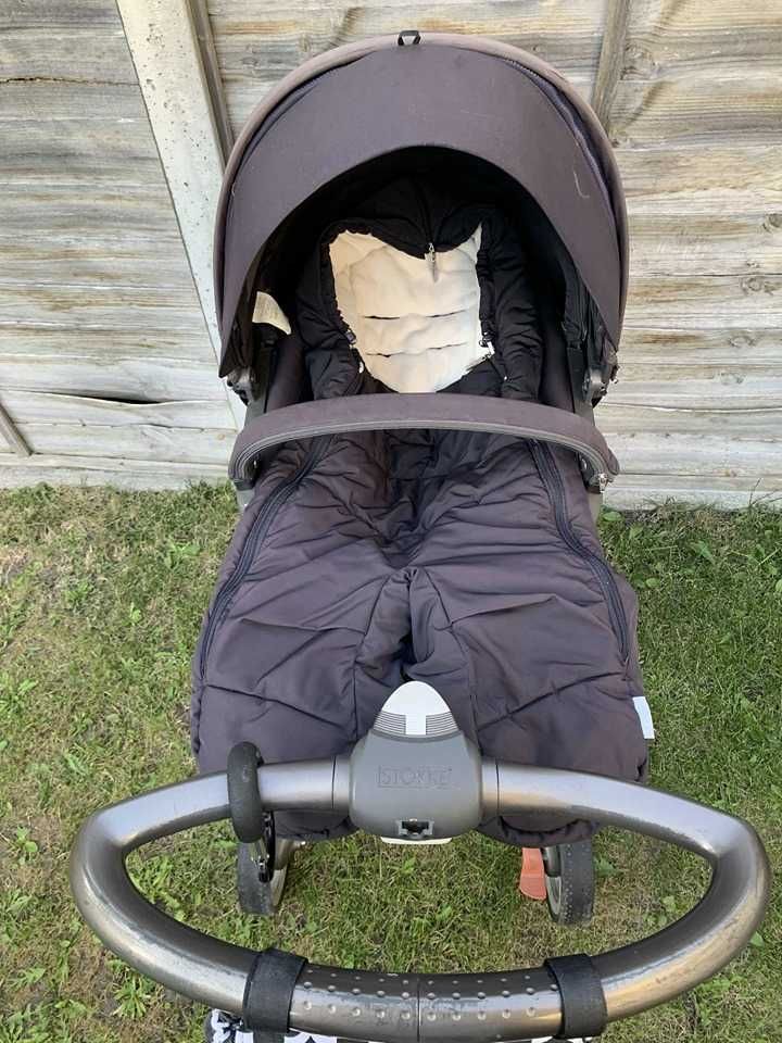 Stokke xplory v3 v4 stroler Seat , sezut Gri melange