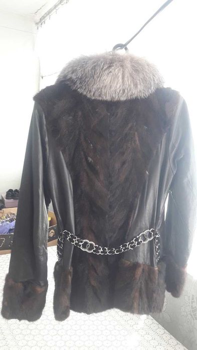 Кожаная курточка еврозима.