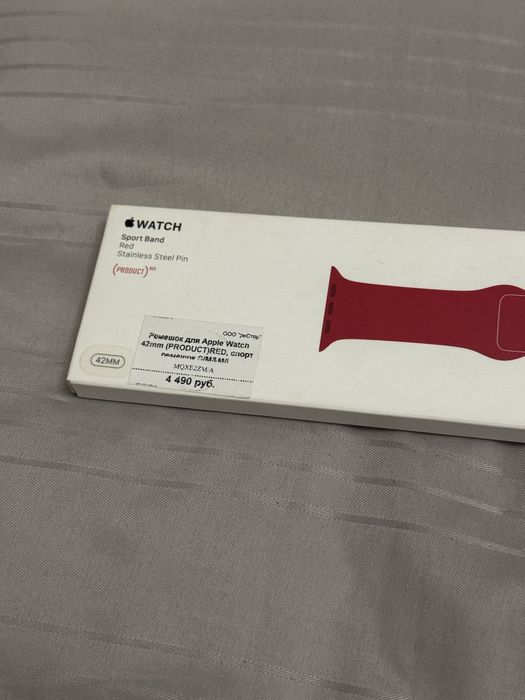 Ремешок Apple Watch Sport Band 42mm (PRODUCT)RED
