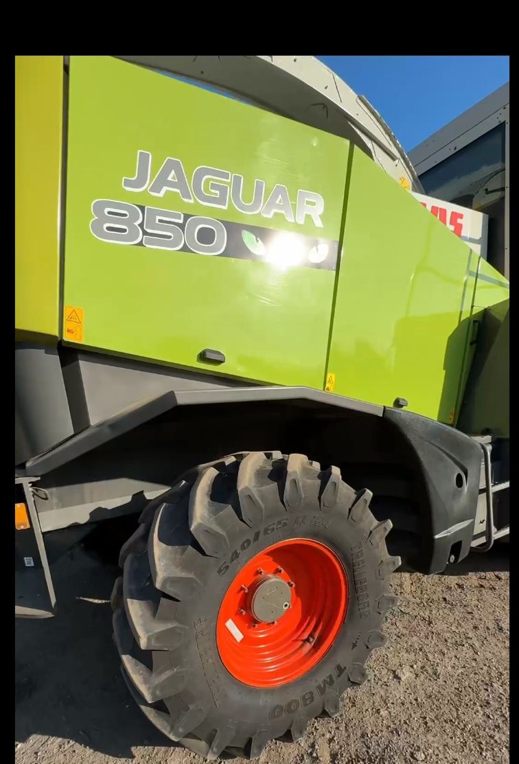 Claas Jaguar 850.Yangi texnikamiz yetib keldi.Kemper jatki bilan