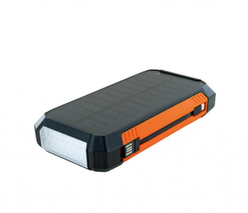 Соларна преносима батерия Schwaiger с фенерче