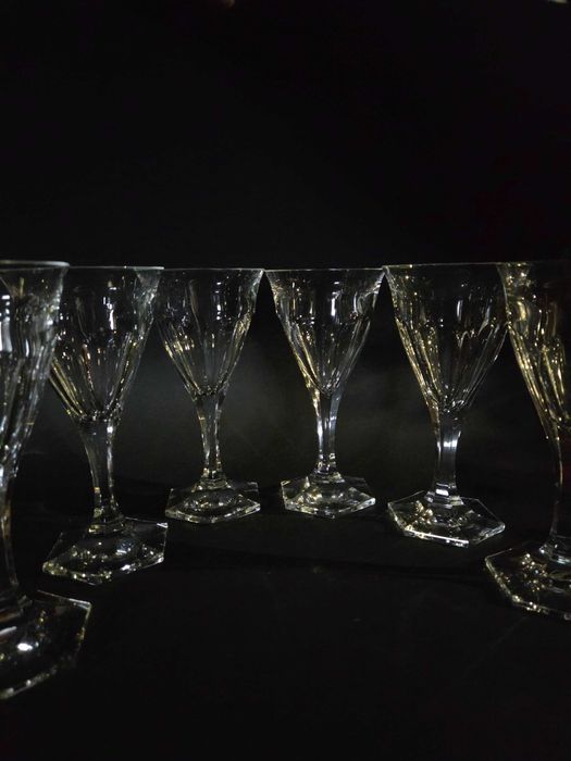 Комплект чаши за вино Moser "Lady Hamilton", 1930