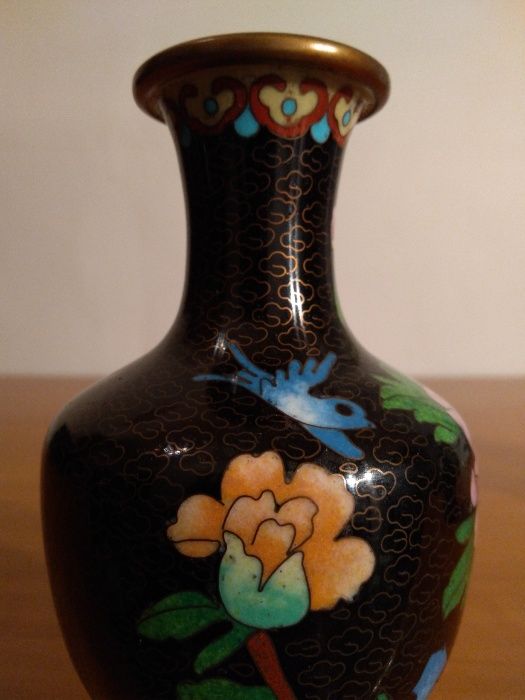 Vaze Asiatice Cloisonne - Vechi si superbe Piese lucrate manual