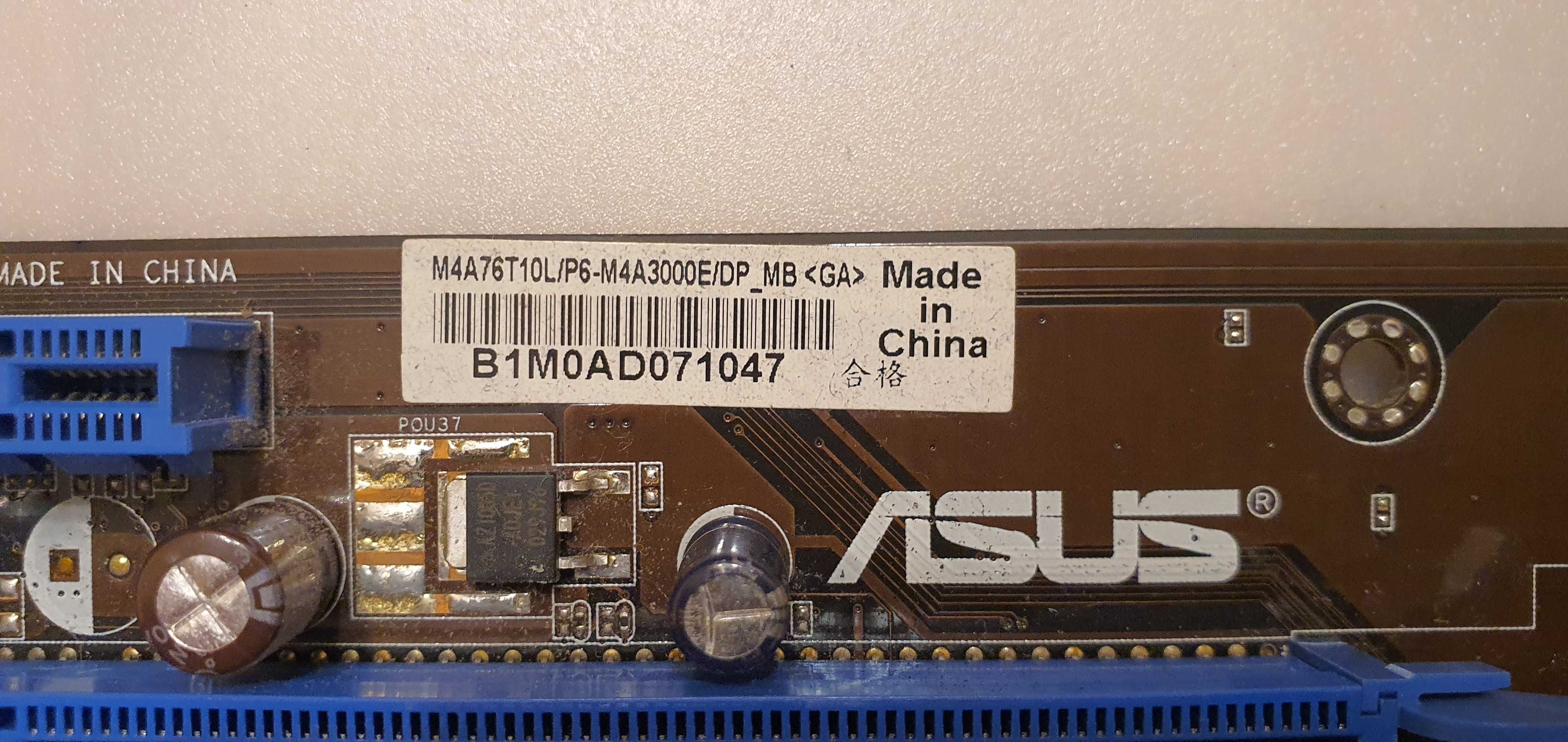 Placa de baza ASUS P6-M4A3000E/DP M4A76T10L Sockel AM3, DDR3, defecta