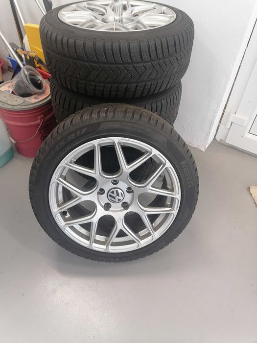 Roti iarna 5x112 225 45 17 Pirelli Sottozero3 aproape noi