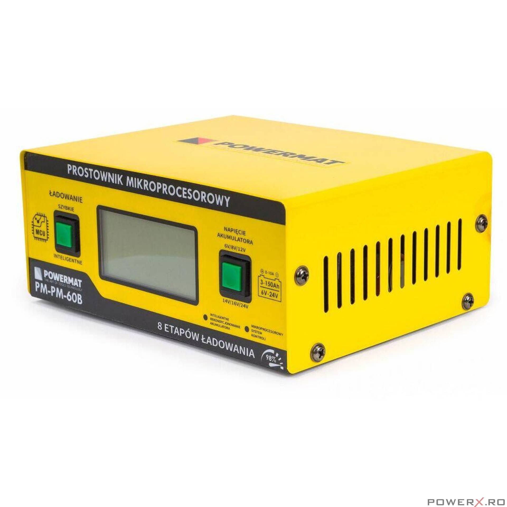 Redresor cu microprocesor 60B Baterie 6V-12V, Powermat