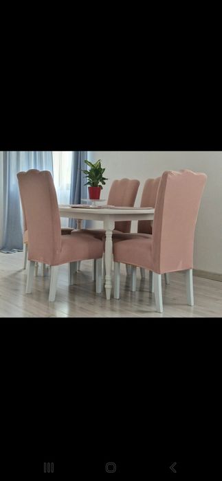 Masa living + scaune