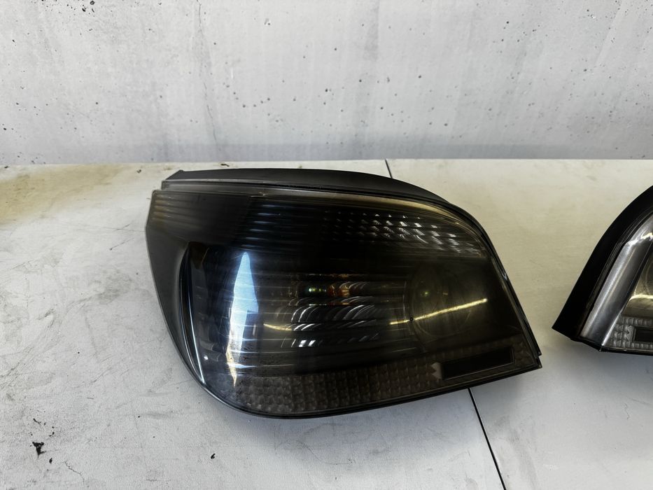 Стопове бяла Hella за е60 преди фейс