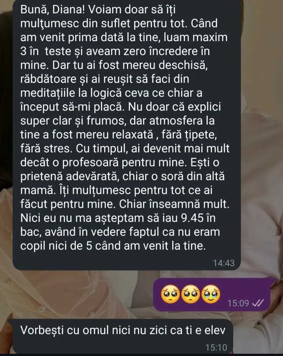 Meditatii logica bac