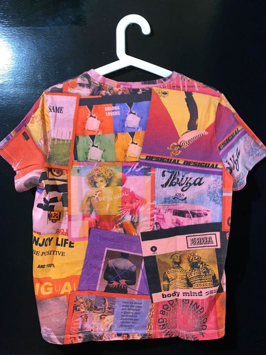 Tricou DESIGUAL nou cu etichetă