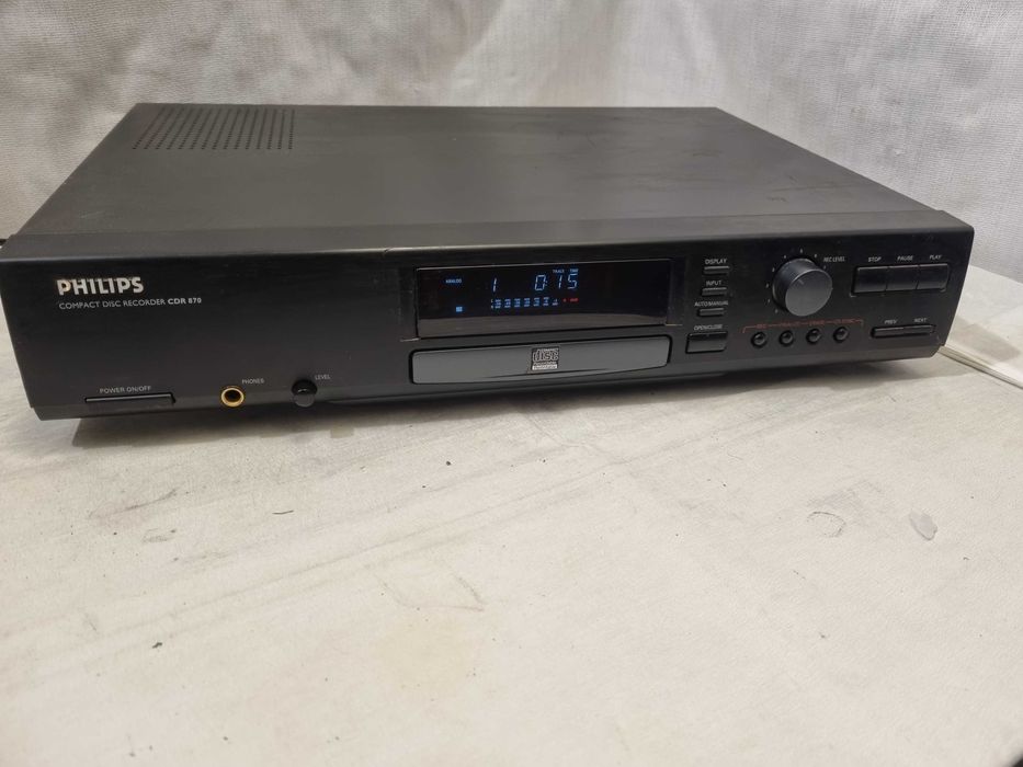 Cd player Philips recorder cdr 870