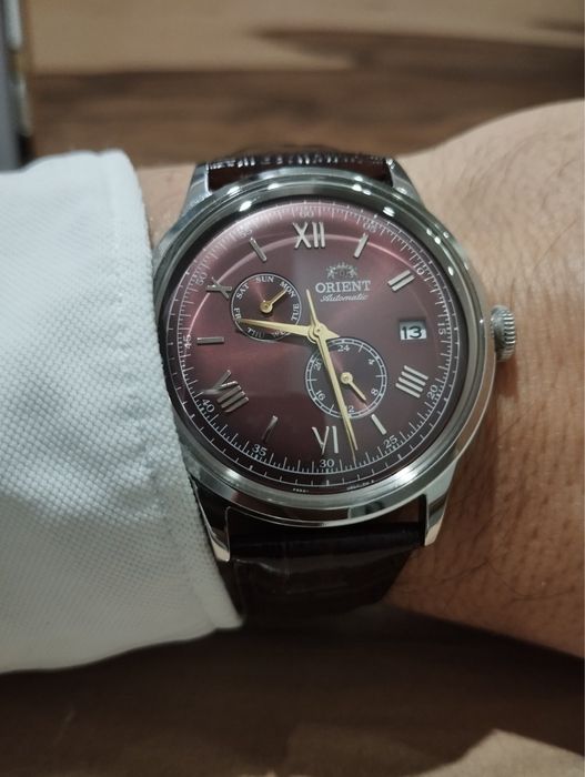 Orient Bambino 40,5mm RA-AK0705R Classic Automatic Bordeaux