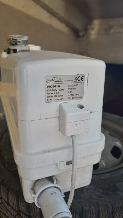 Станция насосная канализационная LEO WC601A