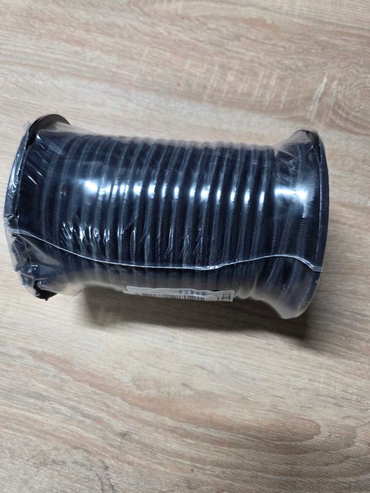 Cordon elastic WERKA PRO, negru, diametru 8 mm x 20 m